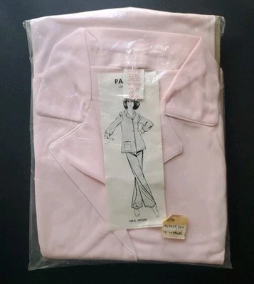 Pijama de mujer vintage SEARS NOS manga larga mediano 36 ropa de dormir Foto 1 de 4