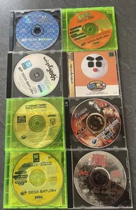 8 Sega Saturn Spiele Sammlung Auflösung Wipeout Pinball Wrestlemania Etc. - Bild 1 von 1
