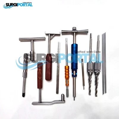 SURGI PORTAL Orthopedic combo of DHS and DCS Instruments Advance Set Surgical By PTP Surgical