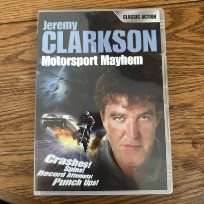 Jeremy Clarkson MOTORSPORT MAYHEM PAL Region 2/4 DVD 2005 Universal - Image 1 of 4