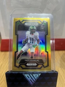 Selecciones de draft Panini Prizm 2024-Troy Franklin #119 Gold Prizm/10 (RC) Oregon Ducks - Imagen 1 de 3