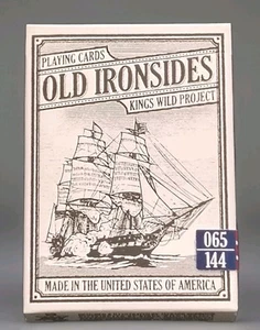 Old Ironsides Kings Wild Project Playing Cards 2018 Subscription Deck 65/144 New - Picture 1 of 3