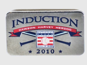 2010 Baseball Hall of Fame MLB Induction Press Pin Andre Dawson Whitey Herzog - Picture 1 of 3