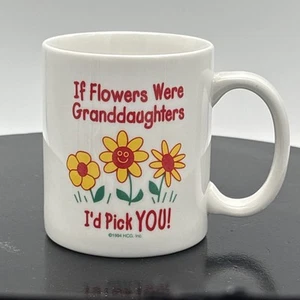 Vintage 1994 HCG Enkelin Tasse Blumen Cs4 - Bild 1 von 8