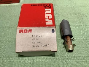 RCA OEM Teil 112511 Schnecke abgestimmte TV Breite Spule 69 mH - Bild 1 von 3