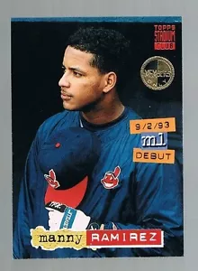 MANNY RAMIREZ #320 Indians 1994 topps stadium club Members Only - Picture 1 of 1