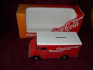 1996 Issue COCA-COLA "RARE" "STEPVAN" Diecast METAL "Coin" BANK - Picture 1 of 2