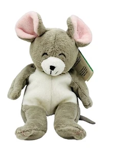 Mary Meyer Vintage Mouse Snuffy Plush Gray Beanie 1998 Yankee Candle Mascot 9" - Picture 1 of 9