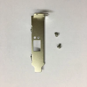 1pcs Low-Profile Bracket for MNPA19-XTR 10GB MELLANOX CONNECTX-2 NETWORK CARD - Photo 1/6