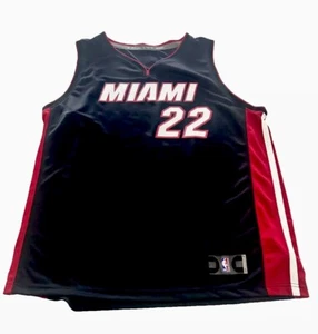 FANATICS MIAMI HEAT JIMMY BUTLER NBA FINALS JERSEY MENS SIZE EXTRA LARGE BLACK - Picture 1 of 3
