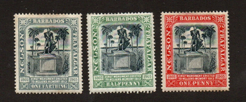 Barbados - SG# 145 - 147 MH (rem) / Lote 1222091 Foto 1 de 1