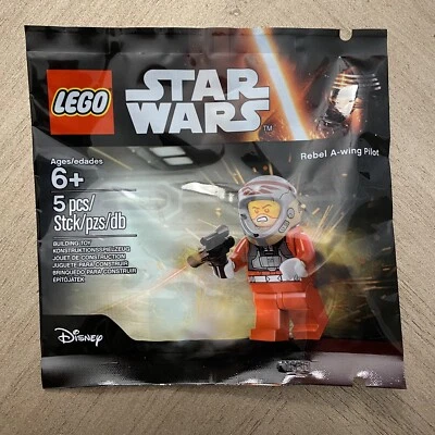 LEGO 5004408 Star Wars Rebel A-Wing Pilot Polybag Nuevo Precintado Foto 1 de 2