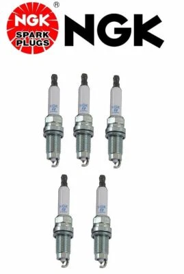 Conjunto de 5 velas de ignição NGK PZFR5Q11 laser platina pré-lavancadas para VW 2.5 - Imagem 1 de 4