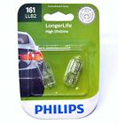 Philips Longerlife 161 3W Two Bulbs License Plate Tag Light Replacement Lamp