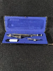 Vintage Fullerton Compass Drawing Instruments Drafting Tools Set with Case - Picture 1 of 4