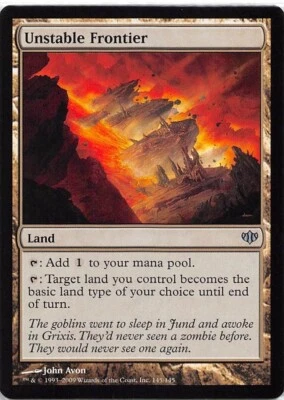 Unstable Frontier *Uncommon* Magic MtG x1 Conflux SP - Image 1 of 2