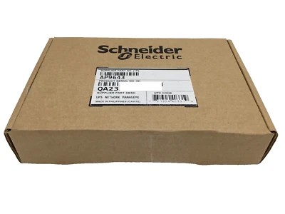 NEW APC AP9643 UPS Network Management Card 3 w/ Environmental Monitoring MODBUS - Image 1 of 2