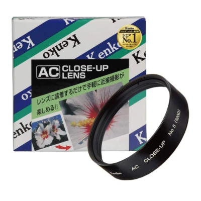 Kenko Tokina Lens Filter 58mm AC Close Up Lens No.5  CLOSE-UP New - Image 1 of 2