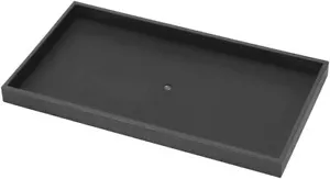 Lote de 10 bandejas de inserción de joyería organización de exhibición negra 14 3⁄4 X 8 1⁄4 X 1 plástico - Imagen 1 de 2
