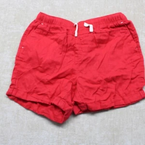 Faded Glory Short Girls Large 10-12 Red Elastic Waistband Drawstring Comfort - Picture 1 of 8