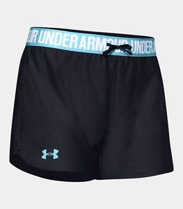 Under Armour Women's UA Play Up Running Shorts, Black, Md - Picture 1 of 2