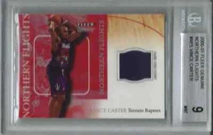 2000-01 Vince Carter NORTHERN FLIGHTS #NF5 1998 Toronto Raptors Court BGS 9 - Picture 1 of 2