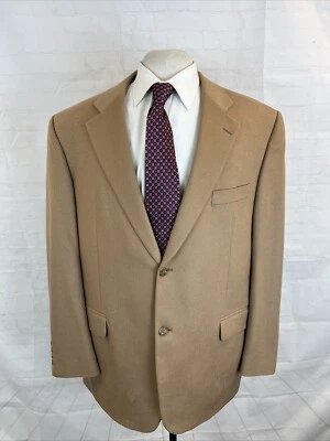 FALL/WINTER Barney's New York Men's Beige Solid Cashmere Blazer 46R $795 - Image 1 of 4