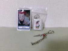 HUNTER HUNTER Curarpikt judgment chain & Hisoka card key chain set USJ