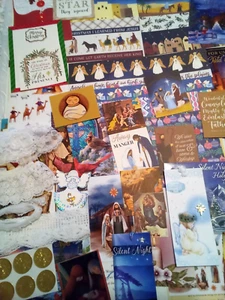 Junk Journal Supplies, 96 Pc. Christmas Faith - Picture 1 of 10