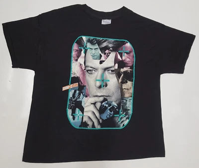 David Bowie Sound Vision Tour Concert T-Shirt Double Sided Vintage 90s 1990 Sz:L - Image 1 of 4