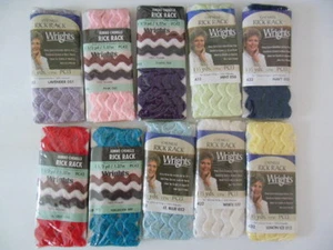 1 Package Chenille Rick Rack, 1.5 yds per pack, 3/4" (20mm)wide,  100% Polyester - Picture 1 of 12