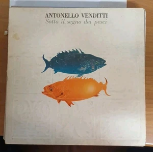 1978 ANTONELLO VENDITTI - UNTER DEM ZEICHEN DER FISCHE - 33 RUNDEN - SELTEN - Bild 1 von 4