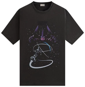 Kith x Marvel Black Galctus World Destroyer Vintage Tee T-Shirt 2024 NEW Mens XL - Picture 1 of 5