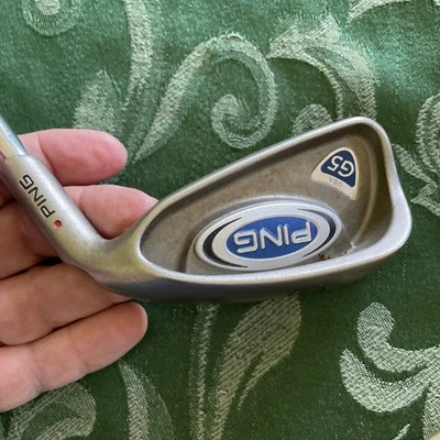 PING G5 5 IRON REGULAR FLEX TRUE TEMPER STEEL SHAFT RED DOT RH 38.5” - Image 1 of 4