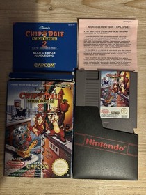 Chip N Dale Rescue Rangers 2 Nintendo Nes en boite Complet