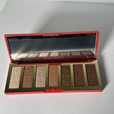 2025 Holiday Estee Lauder Limited Edition Glow Eyeshadow Palette 7 Shades - Image 1 of 4