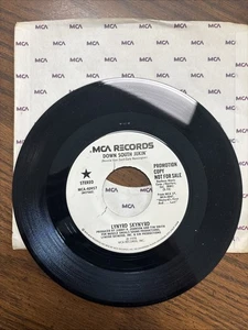 LYNYRD SKYNYRD Down South Jukin DJ PROMO 45 7" Record Vinyl Records - Picture 1 of 7