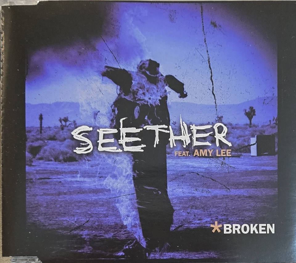 Broken by Seether feat. Amy lee CD Single (Epic, 2004) Free Post - Image 1 of 3