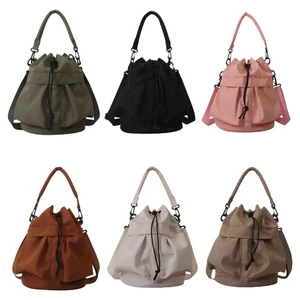 Stylish Women s Bucket Handbag Spacious Shoulder Underarm Bag For Everyday Use - Picture 1 of 14