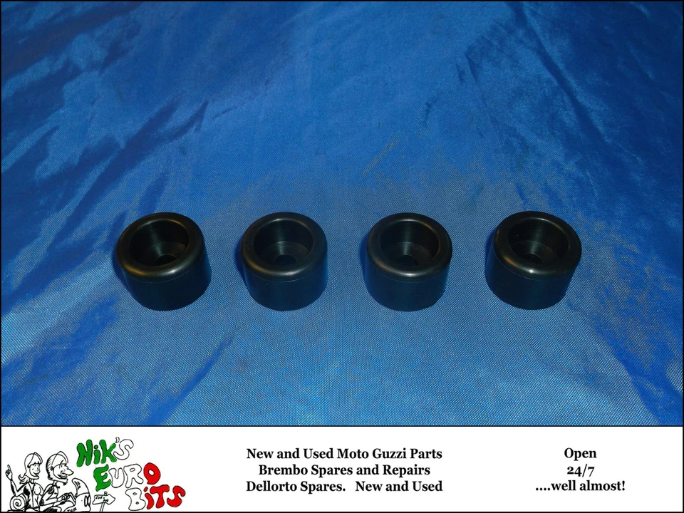 MOTO GUZZI V7 SPORT / 750S / TANQUE DE COMBUSTIBLE BLOQUE GRANDE / CASQUILLOS DE GOMA DE BATERÍA (x4) Foto 1 de 1