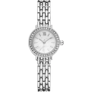 IBSO Stylish Women's Small Watch Quartz Analog Bracelet Silver-8458 Superb - Picture 1 of 6