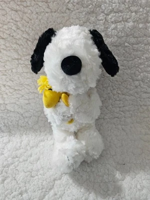 Hallmark Snoopy Hugging Woodstock Plush Toy So Fluffy White 10.5" Cartoon Show - Image 1 of 4