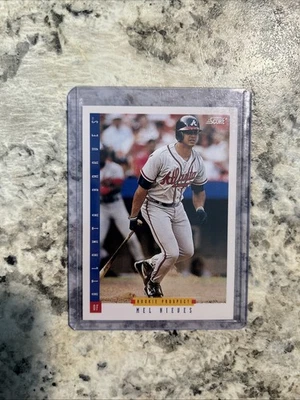 Melvin Nieves Rookie #248 1993 Score Atlanta Braves Baseball Card MLB  - Image 1 of 2