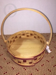 *Nuevo con etiqueta*Longaberger 2006 7" ROJO pequeña cesta para pastel - 17290Q S79 - Imagen 1 de 4