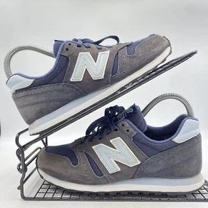 Zapatillas bajas New Balance 373 azul marino gamuza talla UK 4 para mujer gimnasio caminar - Imagen 1 de 8