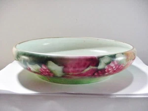 ROSENTHAL SECESSION, BAVARIA: H/P ROUND SERVING BOWL - CHERRIES / BERRIES 1900 - Picture 1 of 7