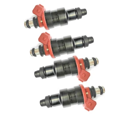 Conjunto de injetores de combustível (4) OE UPGRADE para 1983-1987 Toyota 2.0L 2.4L I4 gasolina combustíveis - Imagem 1 de 4