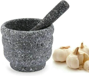 Resin Mortar & Pestle Spices Crusher Herbs Grinder Crushing Nuts - Picture 1 of 3