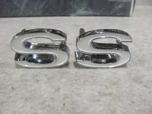 NEW 69 70 71 72 Camaro SS Fender Emblems 1969 1970 1971 1972 - Foto 1 di 5