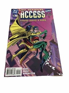 DC ACCESS #2 FIRST PRINT DC /MARVEL COMICS (1997) JUBILEE ROBIN NM (box38) - Picture 1 of 3
